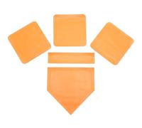 NUOBESTY Plaque de Base en Caoutchouc pour Baseball et Kickball, 1 Set