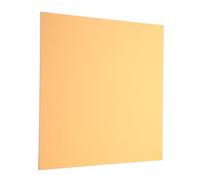 NUOBESTY Plaque en Aluminium Anodisé Or 5,9x5,9 Pouces pour Gravure Laser | Ébauche Carrée Lisse, Légère et Solide, pour Dog Tags et Poinçonnage Bijou, Usage Intérieur Extérieur