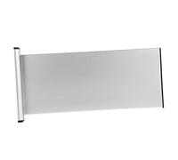 NUOBESTY Plaque Signalétique En Aluminium Double Face Alliage Robuste, Plaque De Porte De Bureau Vierge 12x28 Cm, Identification Bureau Mural, Panneau Signalétique Personnalisable, Lot Unique