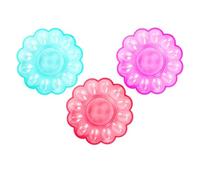 NUOBESTY Plateau de Rangement pour Œufs et Facile à Nettoyer en Plastique 3 Pièces Multi-compartiments, Antichoc Couleur Aléatoire Cuisine et Réfrigérateur