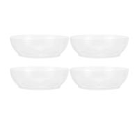 NUOBESTY Plateau Doseur Transparent ABS 600 Ml Lot de 4 pour Balance Cuisine Bol Réutilisable Gradué Plateau de Pesée Portable pour Mesurer Liquides et Aliments Cuisine