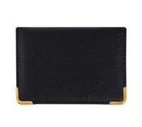 NUOBESTY Pochette de Protection Carte Bancaire en Cuir PU, 1 Pièce | Design à Fentes, Structure Multi-grilles, pour Carte Bancaire et Permis de Conduire, Usage Scolaire, Transport Léger