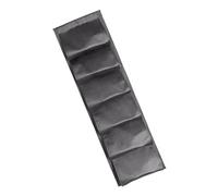 NUOBESTY Pochette de Rangement Suspendue pour Placard Grand Organisateur Multi Compartiments Capacité Élevée pour Chaussures sous-vêtements Serviettes et Vêtements Modèle Gris Polyvalent