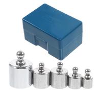 NUOBESTY Poids d'Étalonnage pour Balance Numérique 100 G M2 en Métal Chromé avec Pince Plastique Kit de Calibration Précis pour Balance Électronique Usage Laboratoire et Industriel