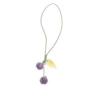NUOBESTY Porte-clés Fleur De Tulipe Créatif Breloque De Téléphone Portable Et Lanière Décorative Accessoire Pratique Pour Smartphones Et Sacs Pour Et Saint-valentin