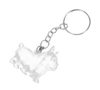 NUOBESTY Porte-clés Mémorial Poils Chien et Chat Boîte de Souvenir Portable Accessoire Commémoratif Sentimental pour Propriétaires Animaux