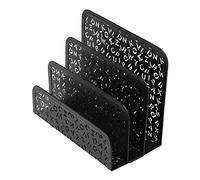 NUOBESTY Porte-enveloppes Unique - Support De Rangement De Lettres en Fer Forme Géométrique Œuvre d'art De Bureau Parfaite Matériau