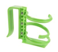 NUOBESTY Porte-gobelet Adapté aux Personnes Souffrant de Tremblements Support de Tasse Facile à Prendre en Main Plastique Vert 13x10x6,5cm Antidérapant Réglable pour Personnes Âgées