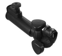 NUOBESTY Porte-Parapluie Réglable en Plastique pour Vélo et Poussette | Fixation Simple, Angle Ajustable, Noir, pour Chariot, Usage Parapluie, Format Compact