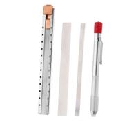 NUOBESTY Porte-pierres à Savonnette Recharges De Craie De Soudage Marqueur En Stéatite Naturelle Outil De Marquage Pour Métal Crayon à Écrire Pour Soudeur 1 Lot