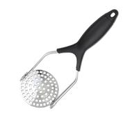 NUOBESTY Presse-Purée Manuel en Inox Pliable Poignée Antidérapante pour Écraser Pommes de Terre et Légumes, Outil Multifonction Facile à Ranger et Utiliser Cuisine