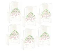 NUOBESTY Protecteurs de Câble USB Motif Tulipe en TPU, Lot de 5