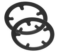 NUOBESTY Protège-Plateaux Universels pour VTT Et Pignon Fixe, Lot De 2, Protection en Plastique, Installation Facile sans Outils, pour Déplacements Urbains Et VTT