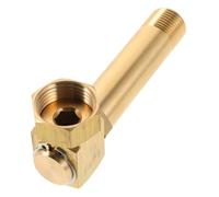 NUOBESTY Raccord Coudé Pivotant Laiton pour Tuyau Arrosage Adaptateur De Rechange Pouce pour Raccord Fileté Pouce pour Enrouleur