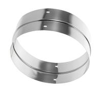 NUOBESTY Raccord De Conduit Droit Pour Systèmes De Ventilation Air Connecteur Acier Inoxydable Pour Flux Air Et Conduits