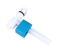 NUOBESTY Raccords De Réservoir Toilette Robinet D'arrivée D'eau Latérale Réglable, Robinet De Remplissage à Flotteur Silencieux En Plastique 1/2 Pouce, Compatible Sanitaires, Remplacement Accès Rapide