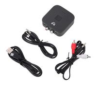 NUOBESTY Récepteur Audio NFC sans Fil 5.0 Compact pour Voiture et Système Audio Domestique, Adaptateur sans Fil Portable Double Sortie 3,5 Mm et RCA, Compatible Téléphones NFC, Musique