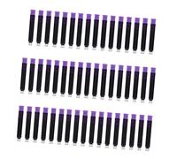 NUOBESTY Recharges D'encre Effaçable Pour Stylo Plume Violette 150 Pièces En Plastique Pour Entraînement Écritures Bureau Et École