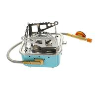 NUOBESTY Réchaud à Gaz Pliable Portable pour Camping Mini Réchaud de Randonnée Conception Simple et Pratique 1 Kit