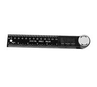 NUOBESTY Règle D'angle Numérique Finder à Angle Numérique Rapporteur Numérique Règle D'angle D'affichage Numérique Compteur D'angle Outil De Mesure D'angle Goniomètre Numérique Abdos Noir