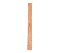 NUOBESTY Règle en bois pour couture, règle de positionnement pédagogique, fournitures de couture, double échelle, 51 cm, mesure précise, découpe de tissu, aides pédagogiques