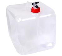 NUOBESTY Réservoir d'eau Portable 15 L Pliable Grosse Capacité PE PP | Léger et Compressible, Facile à Transporter, pour Camping, Extérieur, Stockage D'eau, Format Pratique