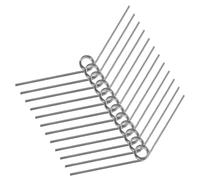 NUOBESTY Ressorts de Rechange en Acier Inoxydable pour Sécateurs Portatifs - Lot de 12 Pièces - Accessoires pour Taille-Haies de Jardin - Ressorts Flexibles Anti-Rouille Compatibles