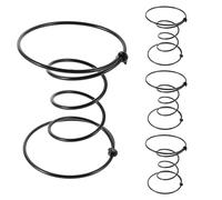NUOBESTY Ressorts de Remplacement pour Canapé 4 Pièces Acier 15 CM Renforçateur de Fauteuil Inclinable Ressorts d'Extension pour Réparation Meubles Assise Confortable
