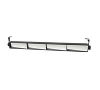NUOBESTY Rétroviseur Central Convexe pour Voiturette de Golf, Miroir Arrière Réglable à Angles Multiples en Verre et PP Résistant aux Chocs, Accessoire Indispensable pour Golf