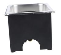 NUOBESTY Rinceuse à Verres Acier Inoxydable Lave-verres Automatique Rinceuse à Gobelets Pour Bars Et Maison Nettoyage Rapide Des Tasses à Café Et