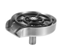 NUOBESTY Rinceuse à Verres Automatique En Acier Inoxydable Résistance à Haute Pression Accessoire D'évier Pour Rinçage Rapide à Usage Domestique Compatible Verres Et Bouteilles