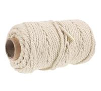 NUOBESTY Rouleau de Corde en Sisal Blanc pour Arbre à Chat, Accessoire Naturel Multifonctionnel pour Bricolage et Décoration, Corde à Griffer Résistante