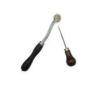 NUOBESTY Roulette à Surpiquer pour Cuir et Poinçon à Précis Outil de Couture Pratique et Rapide