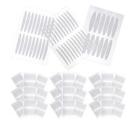 NUOBESTY Ruban Adhésif pour Paupières Bandes Invisibles Arrondies en 3 Tailles Lot de 30 Feuilles pour Effet Rehausseur Naturel Regard Adhérence et Confort Longue Durée