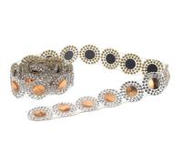 NUOBESTY Ruban Auto-adhésif En Strass Pour Travaux Manuels Ruban Diamant Accessoire De Mode Paillettes Dorées
