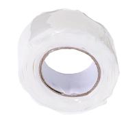 NUOBESTY Ruban Caoutchouté Étanche Blanc en Pvc pour Réparation de Fuites D'eau, Résistance la Compression, pour Céramique et Métal en Usage Extérieur