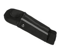 NUOBESTY Running Belt Banane Antivol en Tissu Élastique Noir, Pochette de Rangement Invisible pour Téléphone et Articles de Sport, pour Course et Activités Outdoor