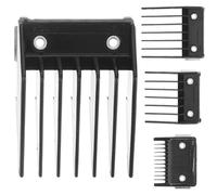 NUOBESTY Sabots de Tondeuse Professionnels 4 Pièces en Métal Solide Accessoires de Coupe Multi-Usages pour Coiffure Protections Précises pour Tondeuses Cheveux Professionnelles