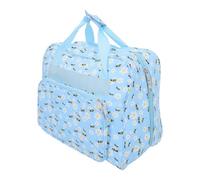 NUOBESTY Sacs de Voyage pour Machine à Coudre avec poignée et Poche de Rangement, Sac à Main Portable en Tissu Oxford pour Le Rangement de la Couture, Le Crochet et Le Tricot