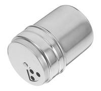 NUOBESTY Salière et Poivrière en Acier Inoxydable Rotative Récipient à Poudre Moyen avec Couvercle Hermétique Distributeur de Bouteilles D’Assaisonnement Cuisine Pâtisserie et Camping