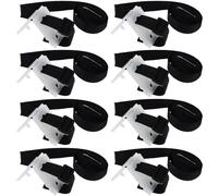 NUOBESTY Sangle de Fixation pour Couverture Solaire de Piscine Enterrée Kit de Sangles Résistantes pour Enrouleur de Piscine Accessoires de Protection Débris et Intempéries Maintien de