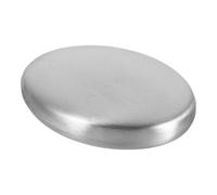 NUOBESTY Savonnette en Acier Inoxydable Désodorisant Maison Barre Pratique Anti-Odeurs D’Ail Oignon et Poisson Savonnette Métallique Lavage des Mains Compatible Nettoyage Facile