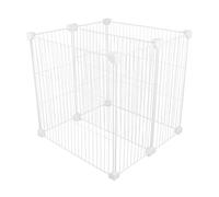 NUOBESTY Séparateur de Congélateur Vertical Réglable en Fil Métallique 37X37X36 CM Organisateur D’Étagère de Rangement pour Réfrigérateur et Congélateur Coffre Séparateurs Métalliques