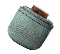 NUOBESTY Service à Thé de Voyage en Céramique Filtre Tasse à Thé Portable Vert Matcha Coffret 1 Personne Compact Maison Camping et Extérieur