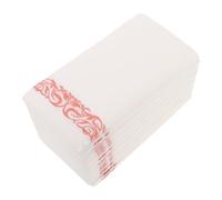 NUOBESTY Serviettes en Papier Jetables Imprimées Rose Doré 50 Feuilles Carrées pour Serviette de Déjeuner pour Mariage et Réception Absorption Maximale pour Cocktail et Dîner