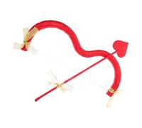 NUOBESTY Set Accessoires Cupidon Arc et Flèche pour Cosplay Saint-Valentin Déguisement Photo Décoration Fête Romantique Cadeau Original pour Adultes