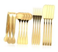 NUOBESTY Set Couteaux à Beurre Multifonction Inoxydable Épandeurs Lisses et Légers pour Fromage Dessert Ustensiles Cuisine Ergonomiques