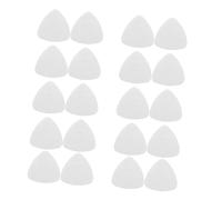 NUOBESTY Set de Craies Triangulaires Blanches en Plâtre pour Couture, Marquage Pratique et Polyvalent, 20 Pièces avec Boîte de Rangement pour Confection de Vêtements
