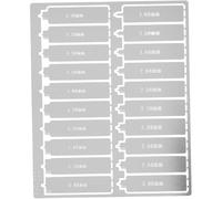NUOBESTY Set Perforatrice pour Modélisme Outils de Perçage à Fond Plat Métal Assortiment pour Création de Ronds Adapté Aux Travaux de Bricolage et Réparation de Maquettes