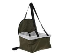 NUOBESTY Siège Auto Suspendu pour Petits Animaux, Panier de Voyage Respirant Vert, Siège Auto pour Chien et Chat Sangles de Sécurité, Accessoire Pratique pour Voyages en Voiture